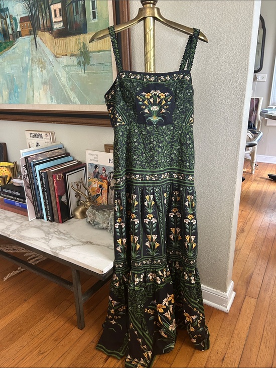 FARM Rio Dresses & Skirts - Farm Rio Black Flowers Arch Maxi dress